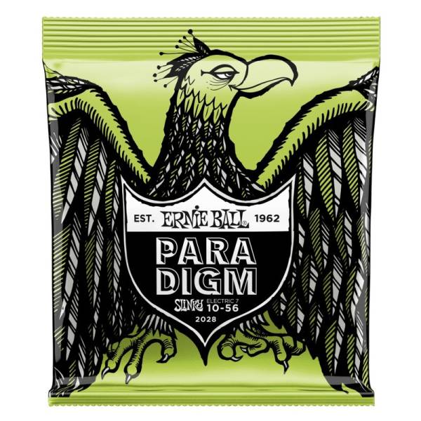 Струни для електрогітари Ernie Ball 2028 Paradigm Slinky 7 Strings 10/56