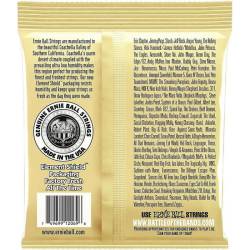 Струни для класичної гітари Ernie Ball 2069 Earthwood Folk Nylon Ball End Clear and Gold