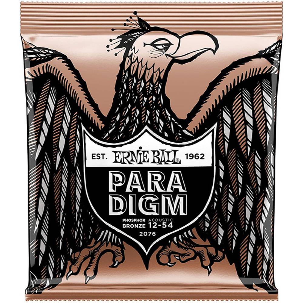 Струны для акустической гитары Ernie Ball 2076 Paradigm Medium Light Phosphor Bronze 12/54 Струны для акустической гитары Ernie Ball 2076 Paradigm Medium Light Phosphor Bronze 12/54