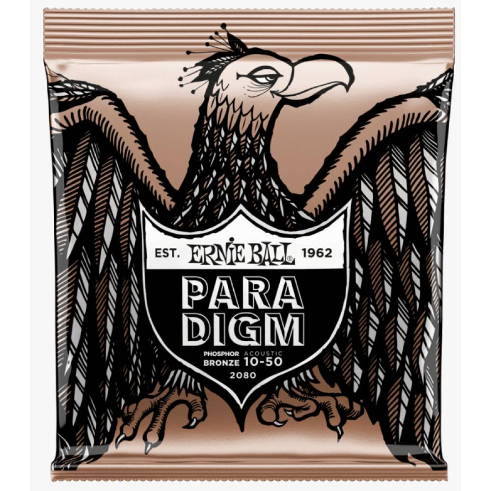 Струны для акустической гитары Ernie Ball 2080 Paradigm Extra Light Phosphor Bronze 10/50