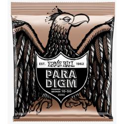 Струни для акустичної гітари Ernie Ball 2080 Paradigm Extra Light Phosphor Bronze 10/50