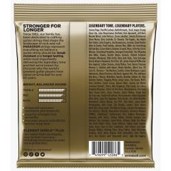 Струни для акустичної гітари Ernie Ball 2086 Paradigm Medium-Light 80/20 Bronze 12/54