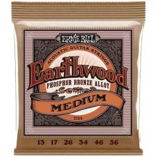 Струны для акустической гитары Ernie Ball 2144 Earthwood Phosphor Bronze 13/56