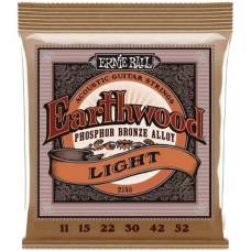 Струни для акустичної гітари Ernie Ball 2148 Earthwood Phosphor Bronze 11/52