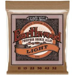 Струни для акустичної гітари Ernie Ball 2148 Earthwood Phosphor Bronze 11/52