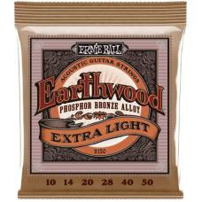 Струни для акустичної гітари Ernie Ball 2150 Earthwood Phosphor Bronze 10/50