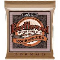 Струны для акустической гитары Ernie Ball 2151 Earthwood Phosphor Bronze 10/52
