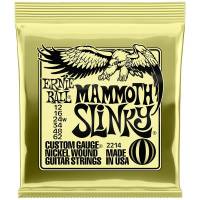 Струни для електрогітари Ernie Ball 2214 Mammoth Slinky Nickel Wound 12/62