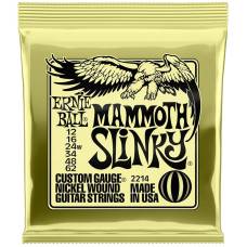 Струни для електрогітари Ernie Ball 2214 Mammoth Slinky Nickel Wound 12/62