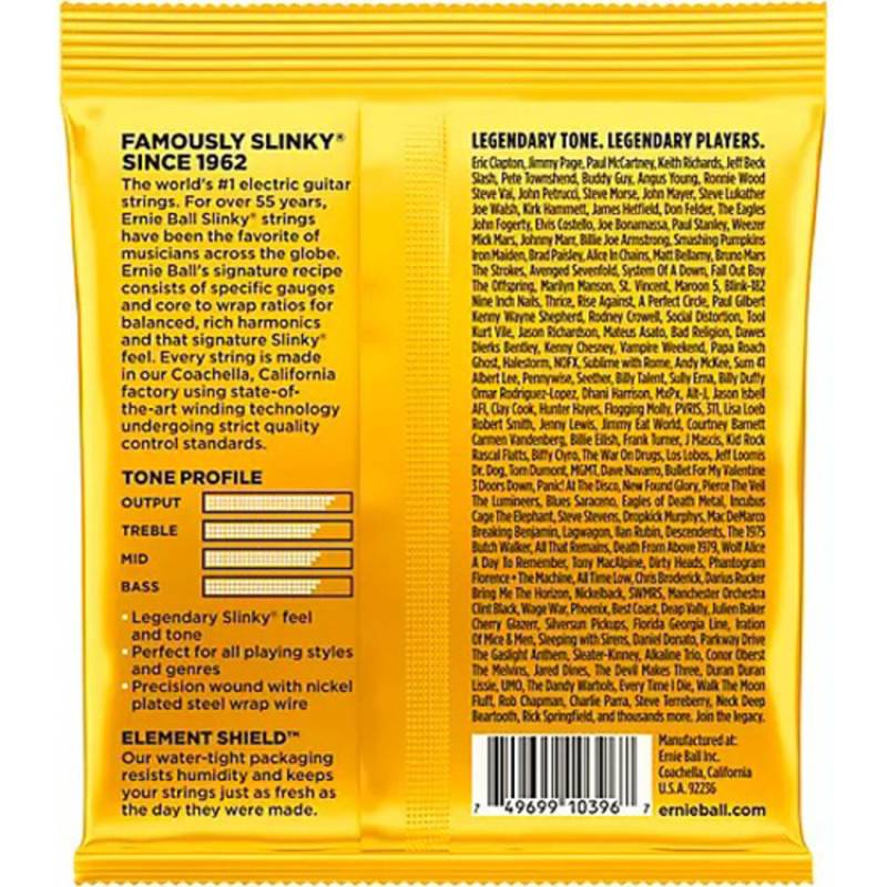 Струны для электрогитары Ernie Ball 2216 Skinny Top Beefy Bottom Nickel Wound 10/54