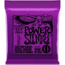 Струны для электрогитары Ernie Ball 2220 Power Slinky Nickel Wound 11/48