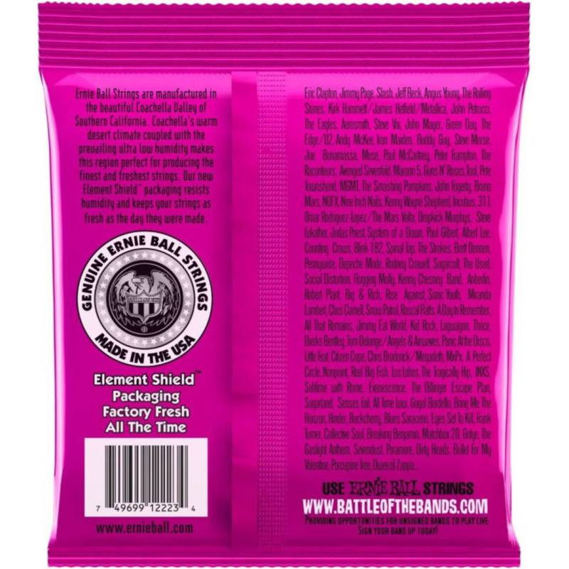 Струны для электрогитары Ernie Ball 2223 Super Slinky Nickel Wound 9/42