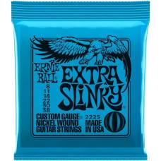 Струны для электрогитары Ernie Ball 2225 Extra Slinky Nickel Wound 8/38