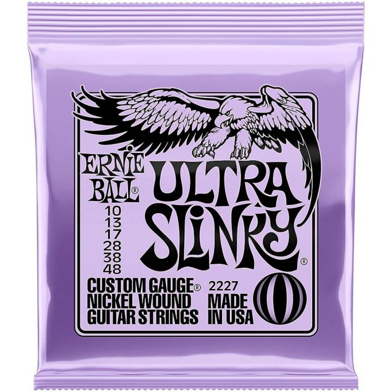 Струны для электрогитары Ernie Ball 2227 Ultra Slinky Nickel Wound 10/48