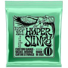 Струны для электрогитары Ernie Ball 2229 Hyper Slinky Nickel Wound 8/42