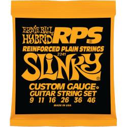 Струны для электрогитары Ernie Ball 2241 RPS-9 Reinforced Hybrid Slinky 9/46