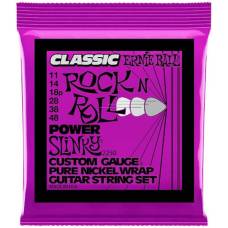 Струни для електрогітари Ernie Ball 2250 Classic Pure Nickel Power Slinky 11/48