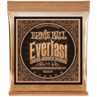 Струни для акустичної гітари Ernie Ball 2544 Everlast Medium Phosphor Bronze 13/56