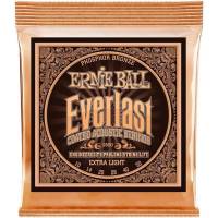 Струни для акустичної гітари Ernie Ball 2550 Everlast Extra Light Phosphor Bronze 10/50