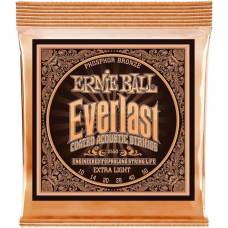 Струны для акустической гитары Ernie Ball 2550 Everlast Extra Light Phosphor Bronze 10/50