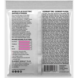 Струни для електрогітари Ernie Ball 2593 Super Slinky Flatwound 9/42