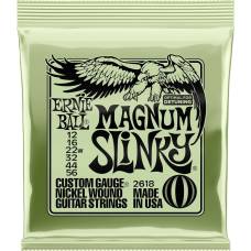 Струны для электрогитары Ernie Ball 2618 Magnum Slinky Nickel Wound 12/56