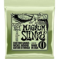 Струни для електрогітари Ernie Ball 2618 Magnum Slinky Nickel Wound 12/56