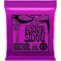 Струны для электрогитары Ernie Ball 2620 7-String Power Slinky Nickel Wound 11/58
