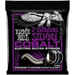 Струни для електрогітари Ernie Ball 2729 7-String Cobalt Slinky 11/58