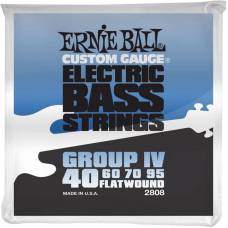 Струны для бас-гитары Ernie Ball 2808 Flatwound Group IV 40/95