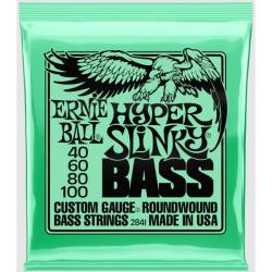 Струни для бас-гітари Ernie Ball 2841 Hyper Slinky Bass Nickel Wound 40/100