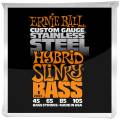Струни для бас-гітари Ernie Ball 2843 Hybrid Slinky Stainless Steel 45/105