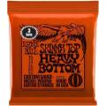 Струны для электрогитары 3 Sets Ernie Ball 3215 Slinky Top Heavy Bottom Nickel Wound 10/52