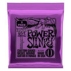 Струни для електрогітари 3 Sets Ernie Ball 3220 Power Slinky Nickel Wound 11/48