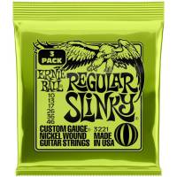 Струны для электрогитары 3 Sets Ernie Ball 3221 Regular Slinky Nickel Wound 10/46