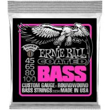 Струны для бас-гитары Ernie Ball 3834 Coated Super Slinky 45/100