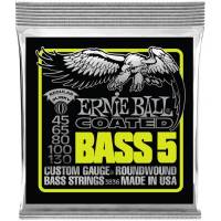 Струны для бас-гитары Ernie Ball 3836 Coated Regular Slinky 5-String 45/130