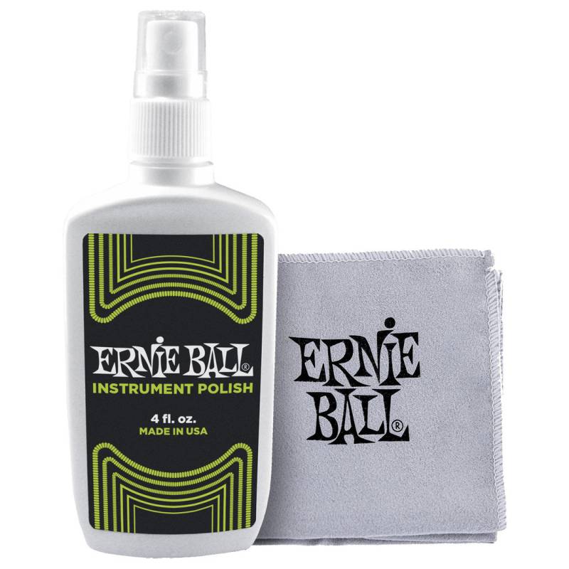 Гитарный полироль-очиститель с салфеткой Ernie Ball 4222 Guitar Polish with Cloth