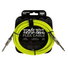 Інструментальний кабель Ernie Ball 6414 Flex Cable Green 3м (10ft)