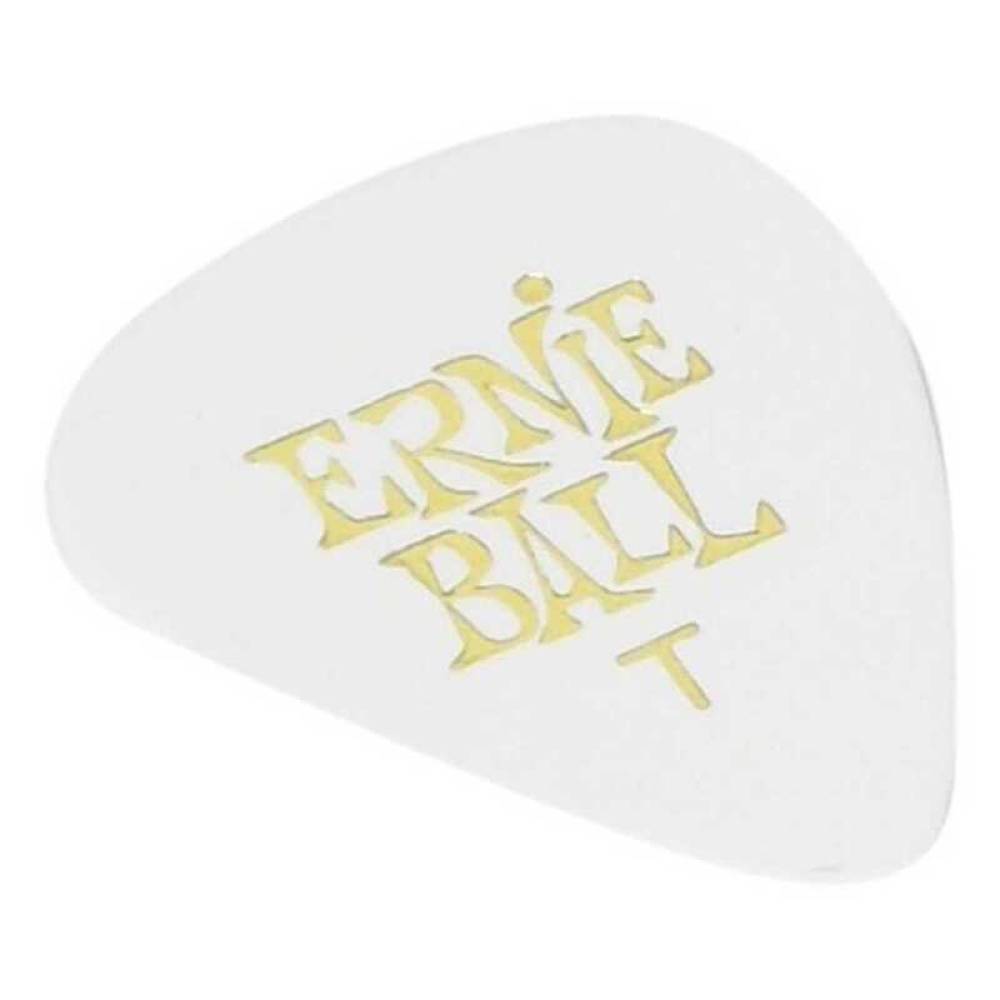 Медіатор Ernie Ball 9101 Thin White Guitar Pick 0.46 mm (1 шт.)