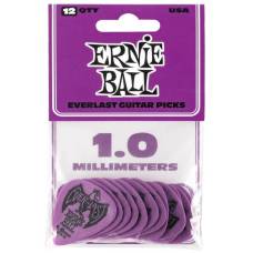 Медиаторы Ernie Ball 9193 Red Everlast Guitar Player's Pack 1.0 mm (12 шт.)