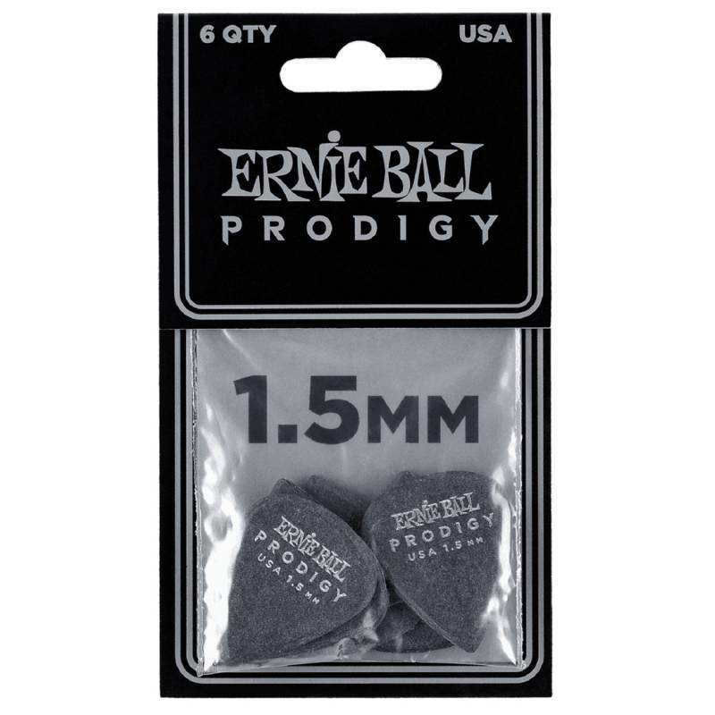 Медіатори Ernie Ball 9199 Prodigy Player's Pack 1.5 mm (6 шт.)