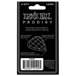 Медіатори Ernie Ball 9199 Prodigy Player's Pack 1.5 mm (6 шт.)