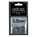 Медіатори Ernie Ball 9200 Black Mini Prodigy Picks 6-Pack 1.5 mm (6 шт.)