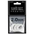 Медіатори Ernie Ball 9202 Standard Prodigy White Player's Pack 2.0 mm (6 шт.)