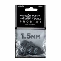 Медіатори Ernie Ball 9342 Black Multipack Prodigy Picks 6-Pack 1.5 mm (6 шт.)