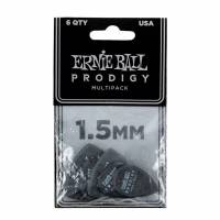 Медиаторы Ernie Ball 9342 Black Multipack Prodigy Picks 6-Pack 1.5 mm (6 шт.)