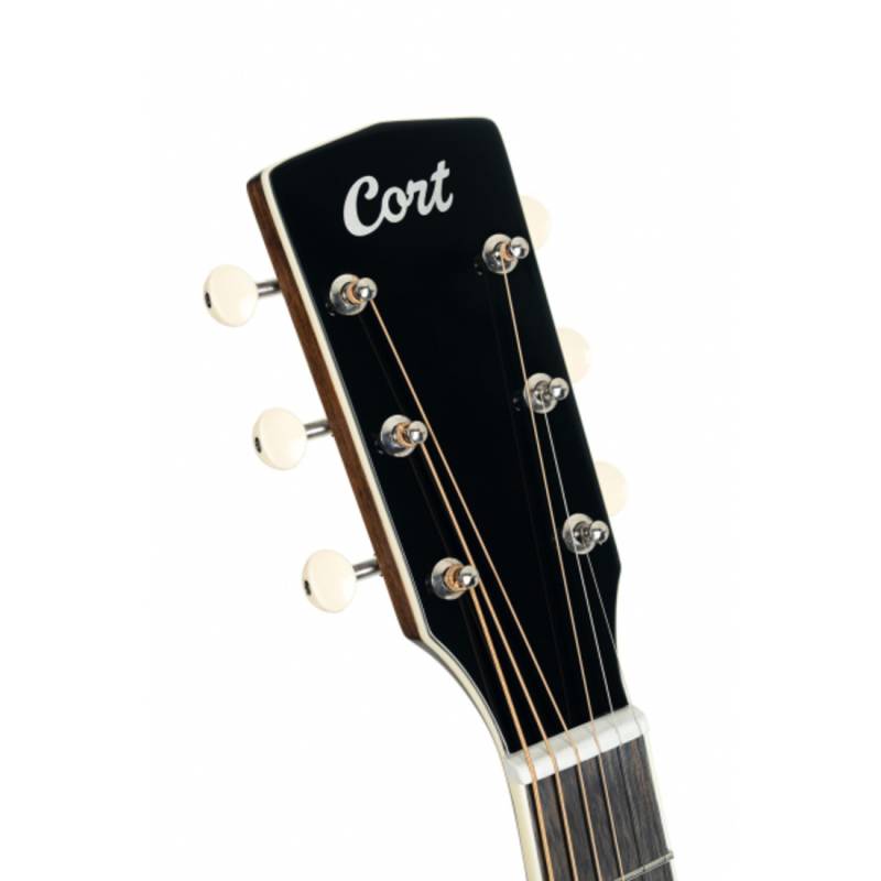 Электроакустическая гитара Cort Exotic-SFX Ash (Black Gloss)