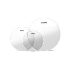 Пластик для тома Evans G1 Clear Rock Tom Pack (10", 12", 16")