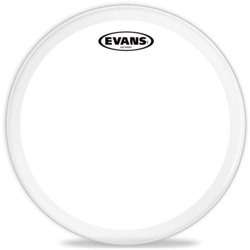 Пластик для бас-барабана Evans 20" EQ1 CLEAR Bass